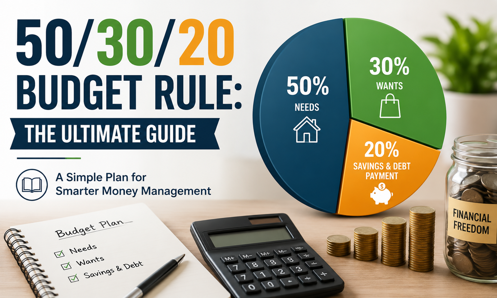 50/30/20 Budget Rule:The Ultimate Guide